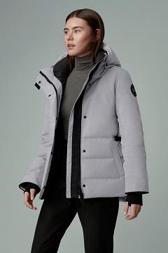 Chamarras Canada Goose Mujer Mexico - Lyndale Abrigos Black Label Blancos SB8146752